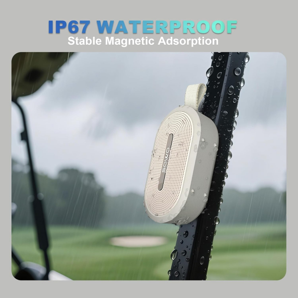 SOWO Kablosuz Tanabilir Kk Hoparlr-White