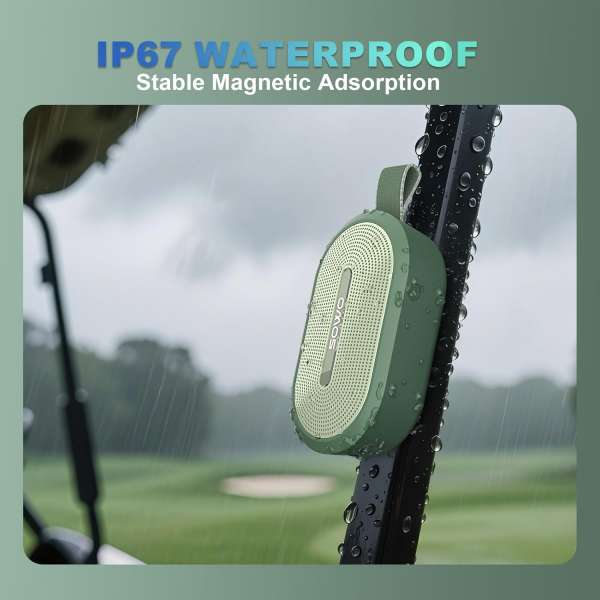 SOWO Kablosuz Tanabilir Kk Hoparlr-Green