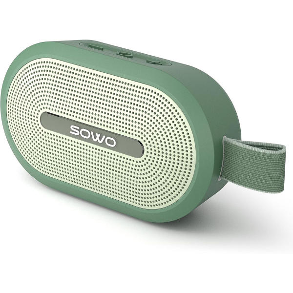 SOWO Kablosuz Tanabilir Kk Hoparlr-Green