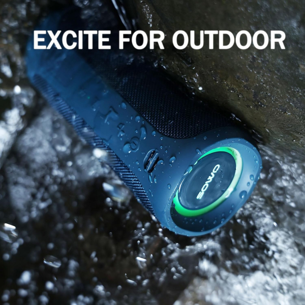 SOWO Su Geirmez Bluetooth Hoparlr -Navy Blue