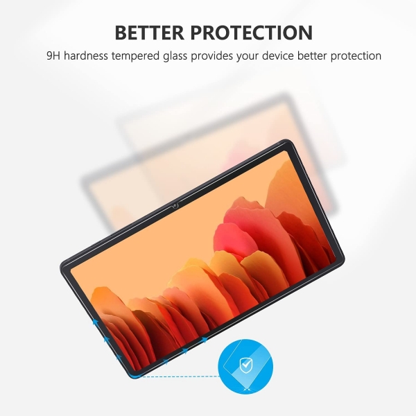SPARIN Galaxy Tab A7 Temperli Cam Ekran Koruyucu (10.4 in)(2 Adet)