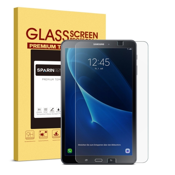 SPARIN Galaxy Tab A 10.1 Temperli Cam Ekran Koruyucu