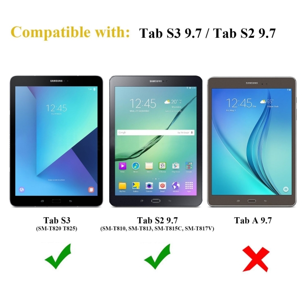 SPARIN Galaxy Tab S3 / S2 Temperli Cam Ekran Koruyucu (9.7 in)