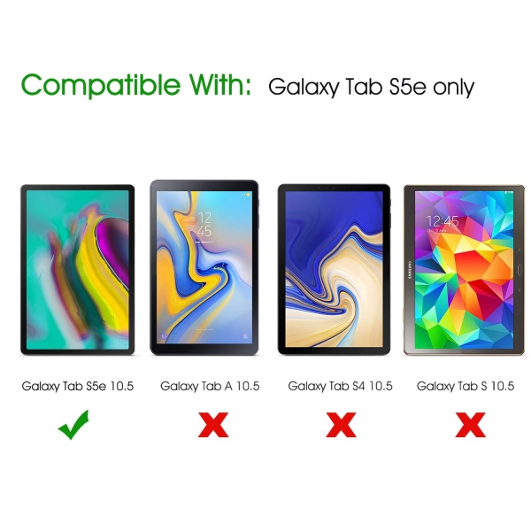 SPARIN Galaxy Tab S5e Temperli Cam Ekran Koruyucu (3 Adet)