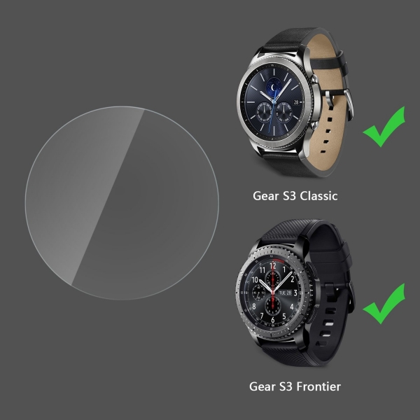 SPARIN Samsung Gear S3 Cam Ekran Koruyucu (3 Adet)