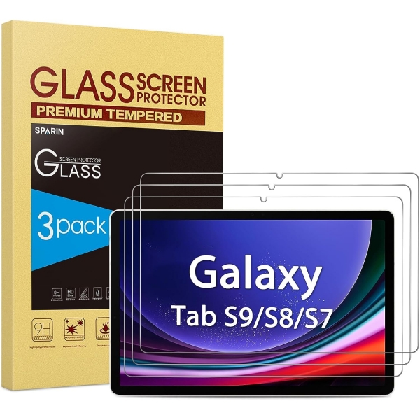 SPARIN Samsung Galaxy Tab S9 Ekran Koruyucu (3 Adet)