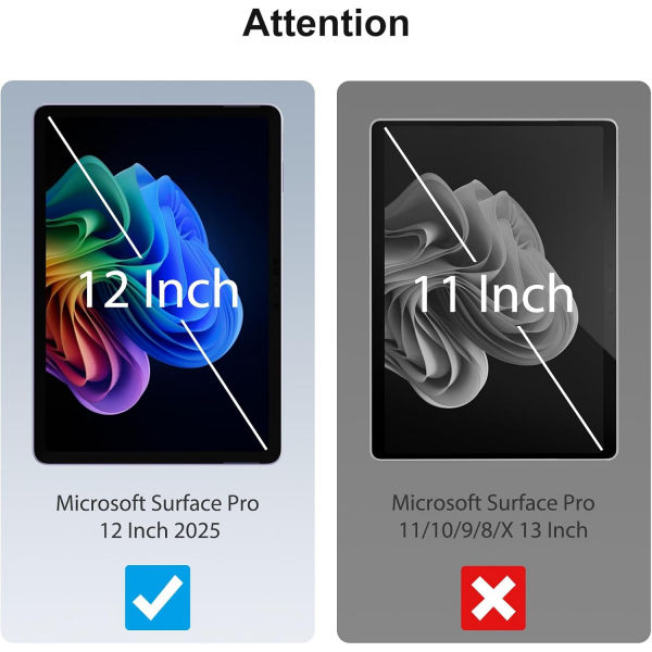 SPARIN Microsoft Surface Pro 12 Ekran Koruyucu