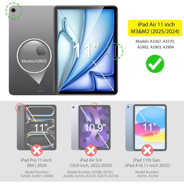 SPARIN iPad Air M3/M2 Ekran Koruyucu (11 in)(2 Adet)