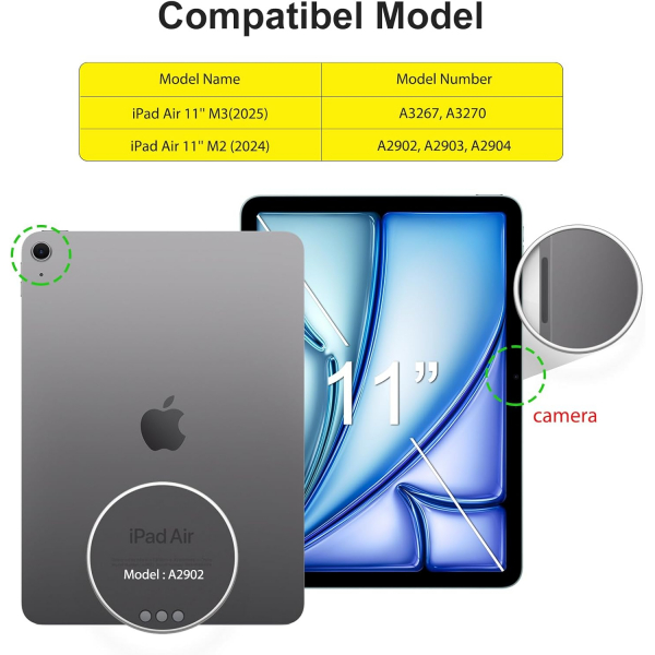 SPARIN iPad Air M3/M2 Ekran Koruyucu (11 in)(2 Adet)