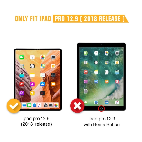 SPARIN iPad Pro Temperli Cam Ekran Koruyucu (12.9in)(2018)(2Ad)
