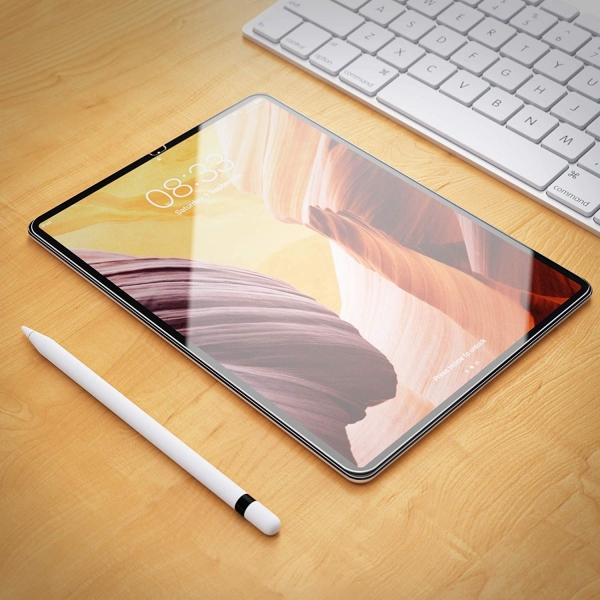 SPARIN iPad Pro Temperli Cam Ekran Koruyucu (12.9in)(2018)(2Ad)