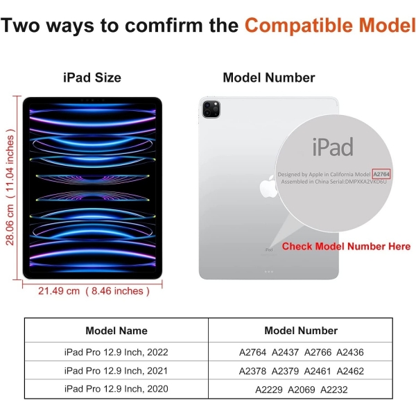 SPARIN iPad Pro Temperli Cam Ekran Koruyucu (12.9 in)(2+2Adet)