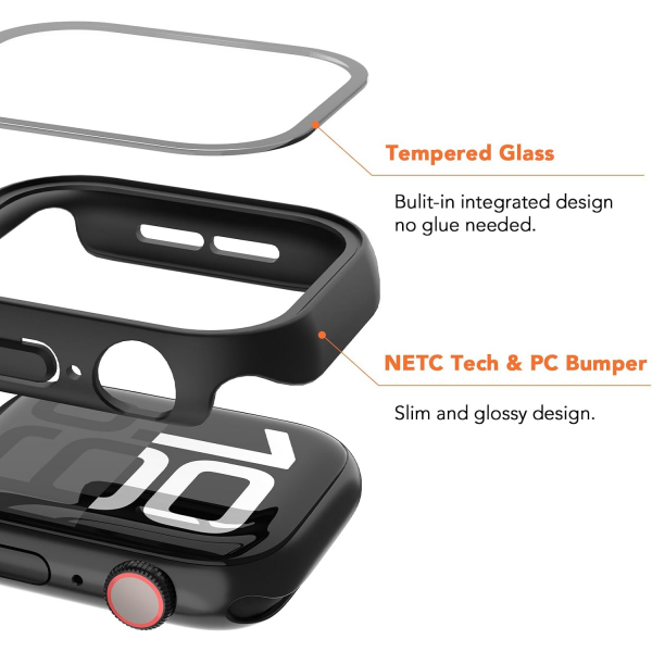 SPGUARD Apple Watch 11/10 42mm Bumper K�l�f 2'li