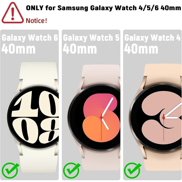 SPGUARD Galaxy Watch 7/6 Ekran Koruyucu (40mm)