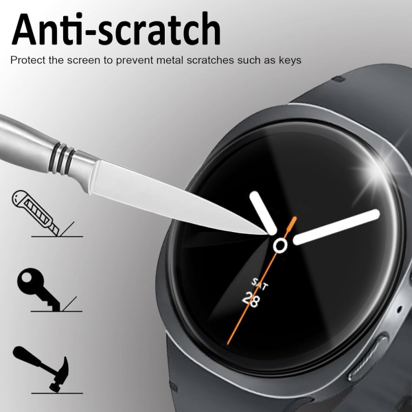 SPGUARD Galaxy Watch 8 40mm Ekran Koruyucu (4Adet)