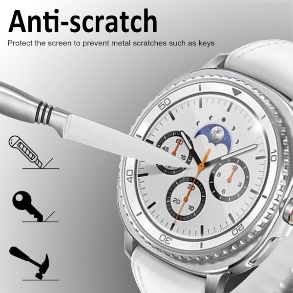 SPGUARD Galaxy Watch 8 46mm Ekran Koruyucu (4Adet)
