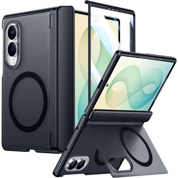 SPIDERCASE Galaxy Z Fold 8 MagSafe Uyumlu K�l�f-Black