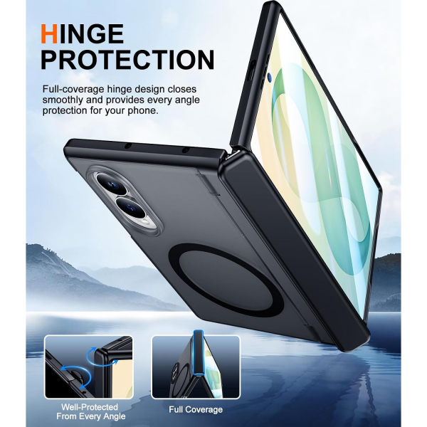 SPIDERCASE Galaxy Z Fold 8 MagSafe Uyumlu K�l�f-Black