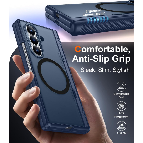 SPIDERCASE Galaxy Z Fold 8 Ultra MagSafe Uyumlu K�l�f-Blue