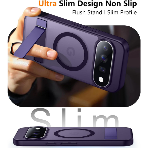 SPIDERCASE Google Pixel 11 Manyetik Standl� K�l�f-Purple