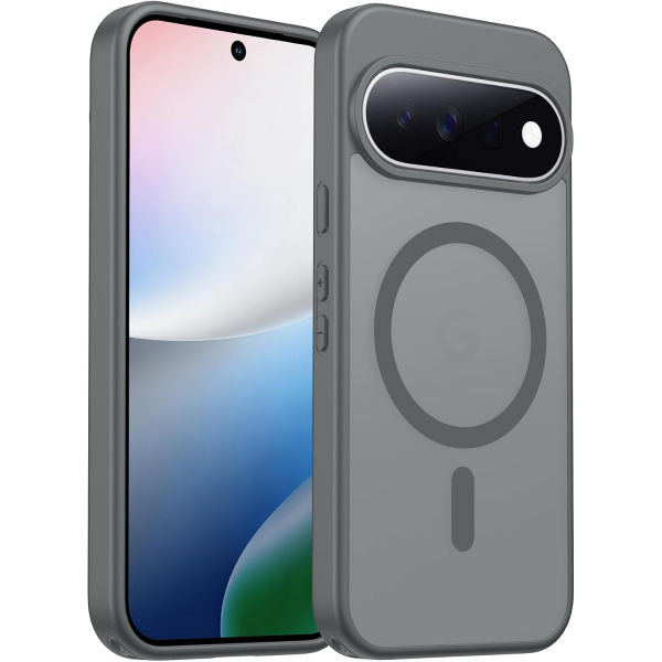 SPIDERCASE Google Pixel 11 Pro Uyumlu Manyetik K�l�f-Gray