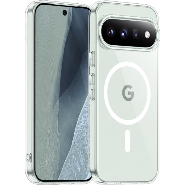 SPIDERCASE Google Pixel 11 Pro Uyumlu Manyetik K�l�f-Clear
