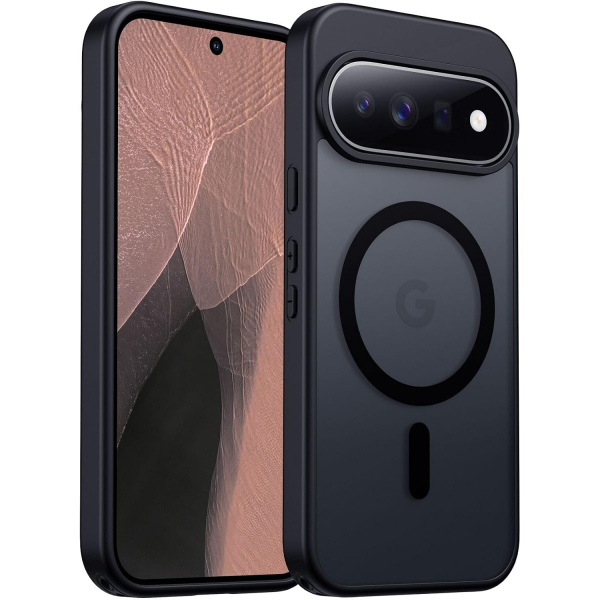 SPIDERCASE Google Pixel 11 Pro Uyumlu Manyetik K�l�f-Black