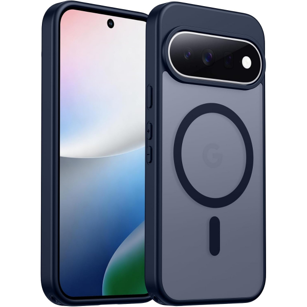 SPIDERCASE Google Pixel 11 Pro Uyumlu Manyetik K�l�f-Blue