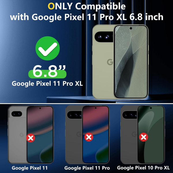 SPIDERCASE Google Pixel 11 Pro XL Standl� K�l�f-Purple