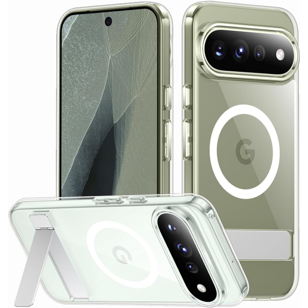 SPIDERCASE Google Pixel 11 Pro XL Standl� K�l�f-Clear
