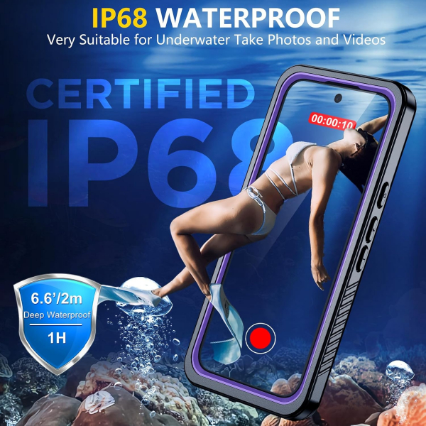 SPIDERCASE Google Pixel 11 Tam Korumal� K�l�f-Purple
