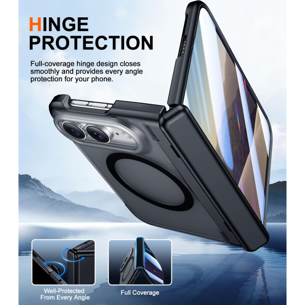 SPIDERCASE iPhone Duo Manyetik Standl� K�l�f-Black