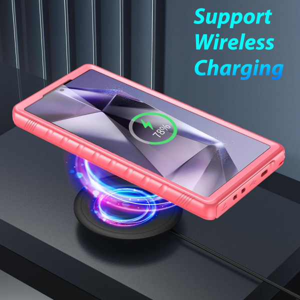 SPORTLINK Galaxy S24 Ultra Su Geirmez Klf -Pink
