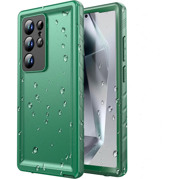SPORTLINK Galaxy S24 Ultra Su Geirmez Klf -Green