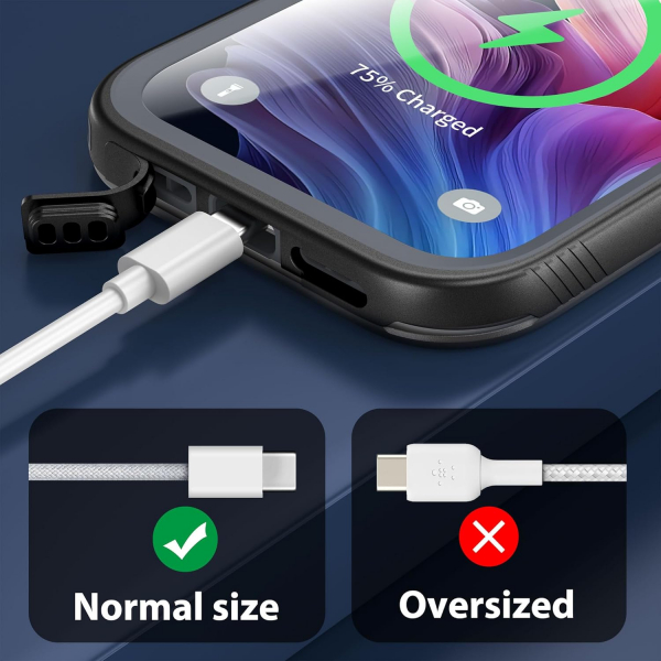SPORTLINK Apple iPhone 17 Su Geirmez Klf-Black