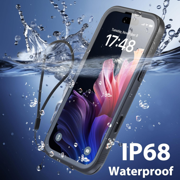 SPORTLINK Apple iPhone 17 Su Geirmez Klf-Black