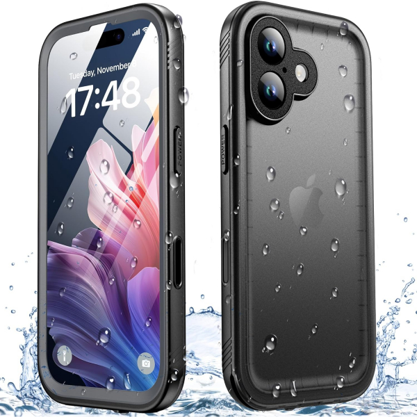SPORTLINK Apple iPhone 17 Su Geirmez Klf-Black