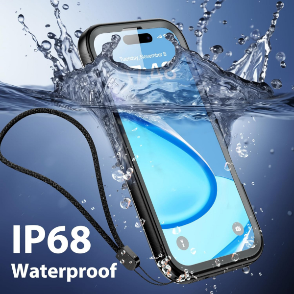 SPORTLINK Apple iPhone 16 Su Geirmez Clear Klf