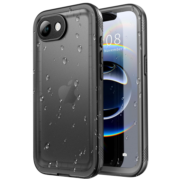 SPORTLINK Apple iPhone 16e Su Geirmez Klf-Black