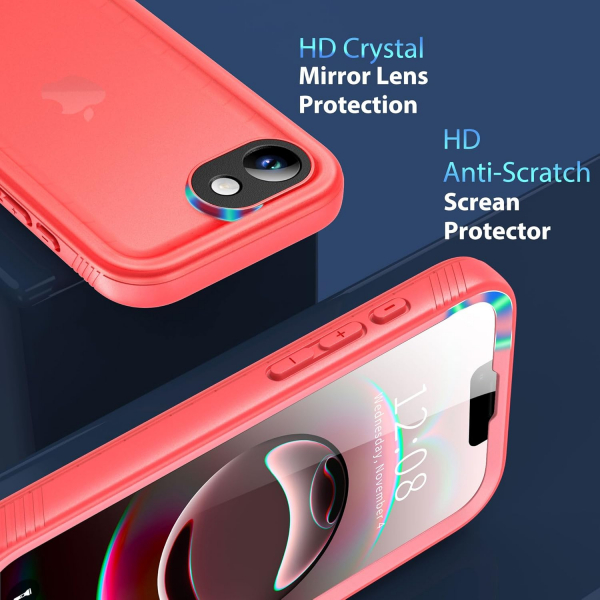 SPORTLINK Apple iPhone 16e Su Geirmez Klf-Pink