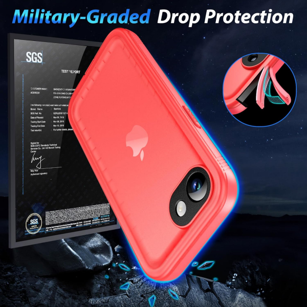 SPORTLINK Apple iPhone 16e Su Geirmez Klf-Pink