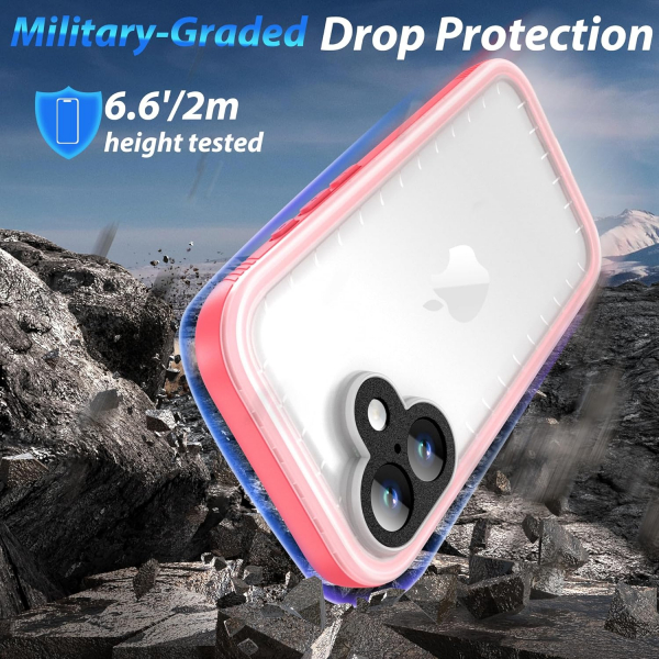 SPORTLINK Apple iPhone 17 Su Geirmez Klf-Pink