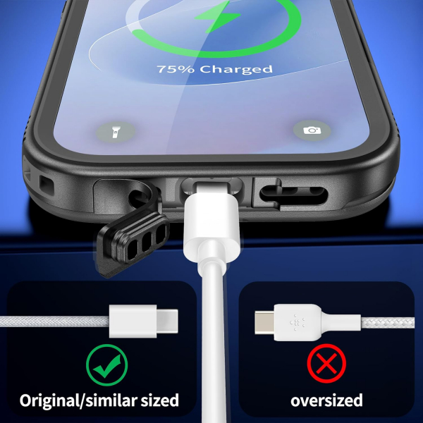 SPORTLINK Apple iPhone 17 Su Geirmez Klf-Black