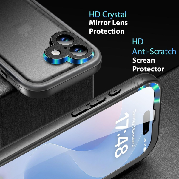 SPORTLINK Apple iPhone 17 Su Geirmez Klf-Black