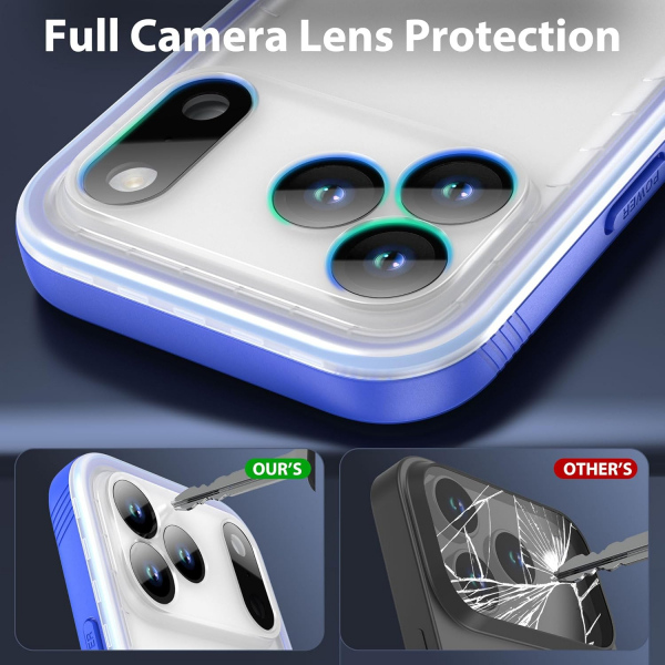 SPORTLINK Apple iPhone 17 Pro Su Geirmez Klf-Blue