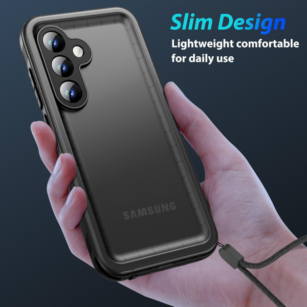 SPORTLINK Galaxy S24 Su Geirmez Klf -Black