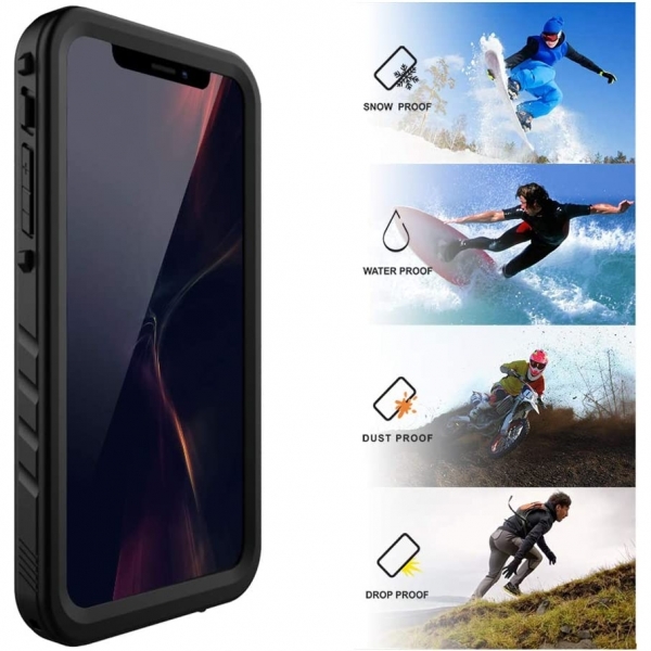 SPORTLINK iPhone XR Su Geirmez Klf (MIL-STD-810G)