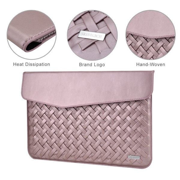 SRS DIGICH Laptop Sleeve anta (15 in)-Rose Gold