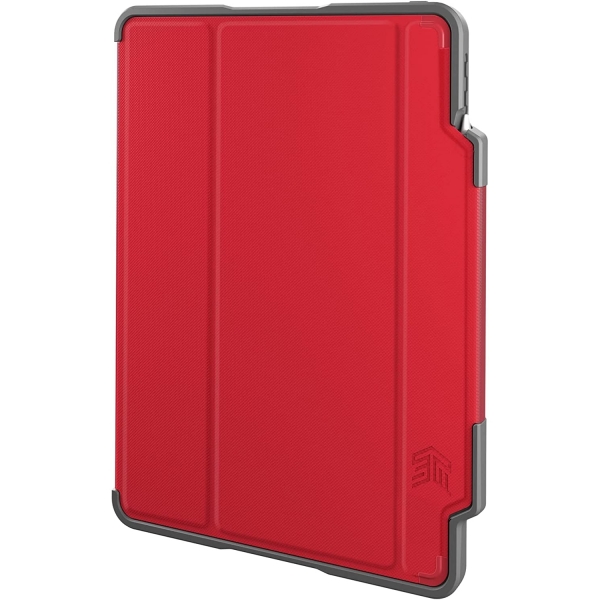 STM Dux Plus Serisi iPad Air Klf (10.9 in) (MIL-STD-810G)-Red
