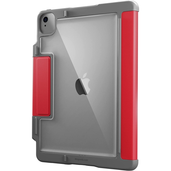 STM Dux Plus Serisi iPad Air Klf (10.9 in) (MIL-STD-810G)-Red